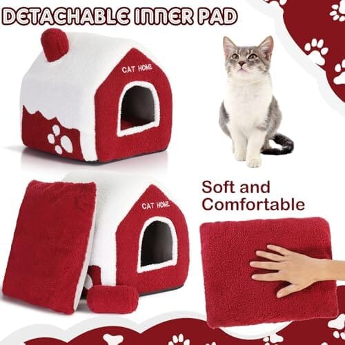 Rynx | Christmas Cat Bed Cave House