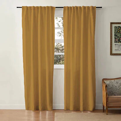 Rynx | Aira - Linen-Cotton Curtain with Soft Fabric