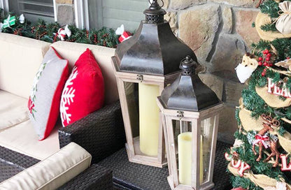 Rynx | *HUGE* Rustic Lanterns Set of 2