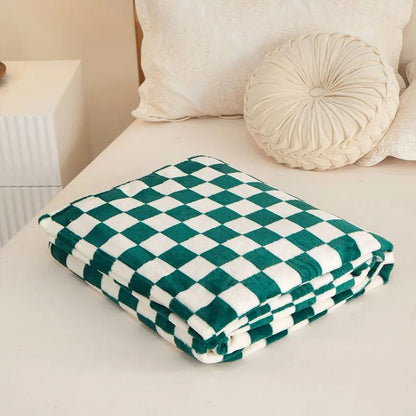 Rynx | Classic Checkered Pattern Sofa Blanket