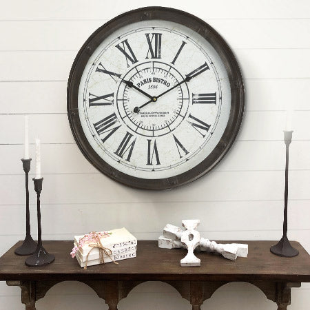 Rynx | Paris Bistro Wall Clock