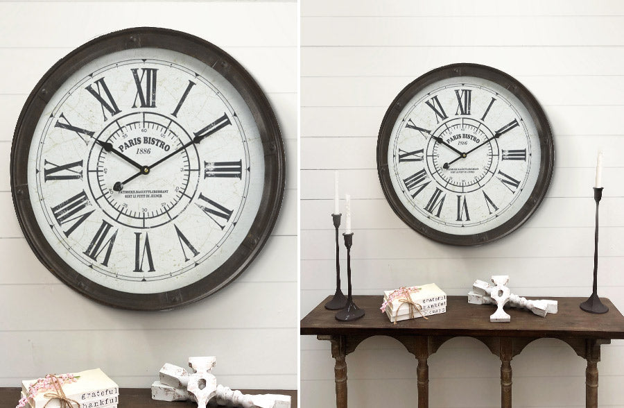 Rynx | Paris Bistro Wall Clock