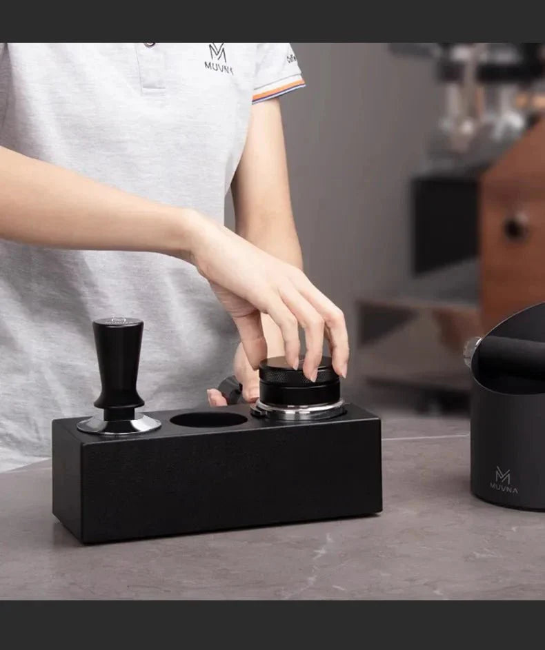 Rynx | Adjustable Portafilter Holder - Coffee Tamper Station For Perfect Extraction