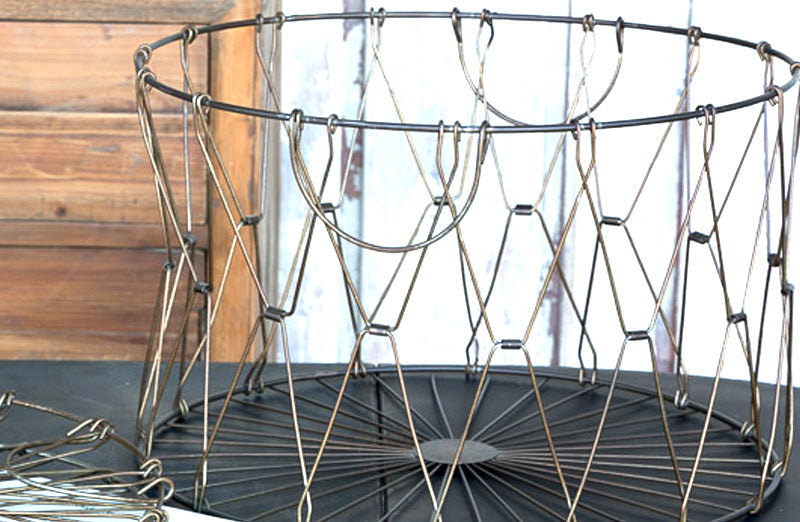 Rynx | Collapsible wire baskets set of 3