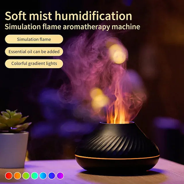 Rynx | Colorful Flame Aromatherapy Machine