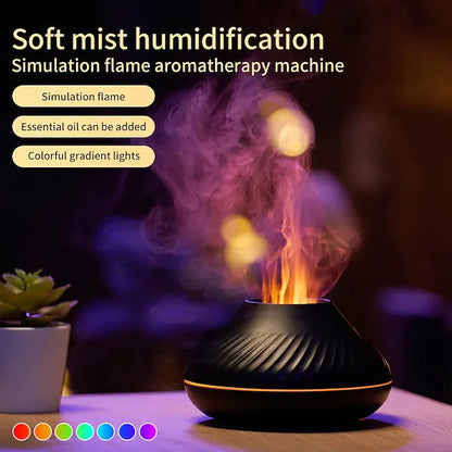 Rynx | Colorful Flame Aromatherapy Machine