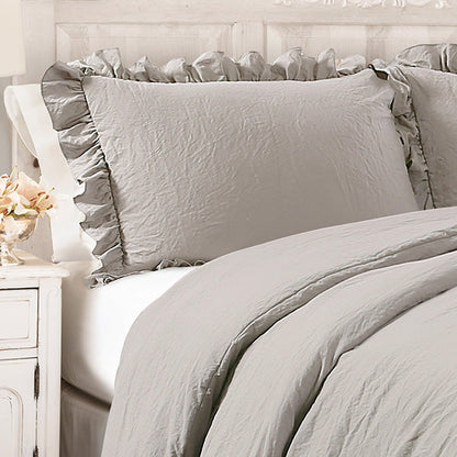 Rynx | Spring Refresh Ruffle Hem Comforter Set, Choose Your Style/Size
