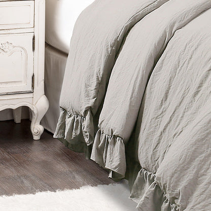Rynx | Spring Refresh Ruffle Hem Comforter Set, Choose Your Style/Size