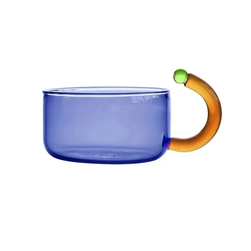Rynx | Contrasting Color Translucent Kettle & Cups Set