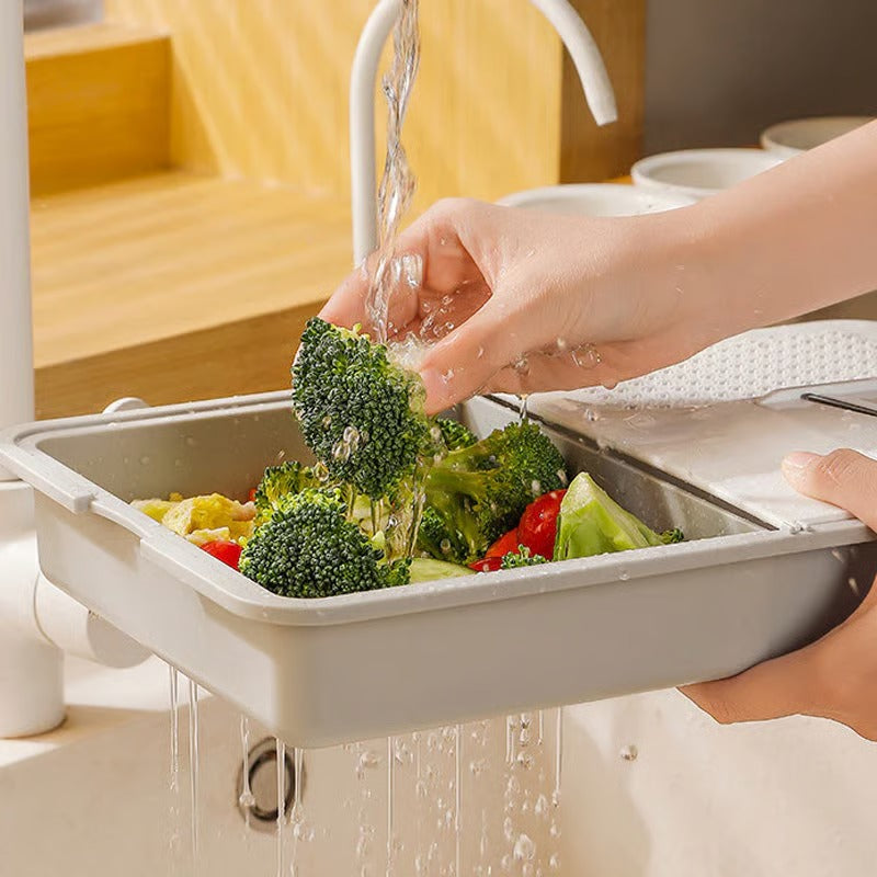 Rynx | Cutting board with grater & blade change – Incl. practical hand guard