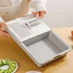 Rynx | Cutting board with grater & blade change – Incl. practical hand guard