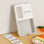 Rynx | Cutting board with grater & blade change – Incl. practical hand guard
