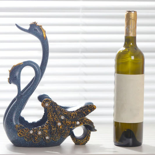 Rynx | Swan Wine Bottle Holder – Artistic Storage with Style