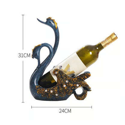 Rynx | Swan Wine Bottle Holder – Artistic Storage with Style