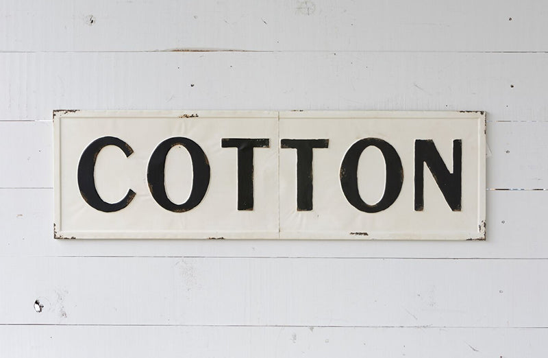 Rynx | *HUUUGE* Embossed Metal Cotton Sign