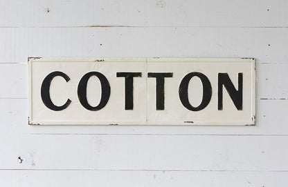 Rynx | *HUUUGE* Embossed Metal Cotton Sign