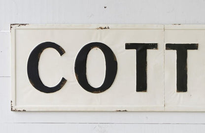 Rynx | *HUUUGE* Embossed Metal Cotton Sign