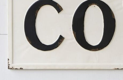 Rynx | *HUUUGE* Embossed Metal Cotton Sign