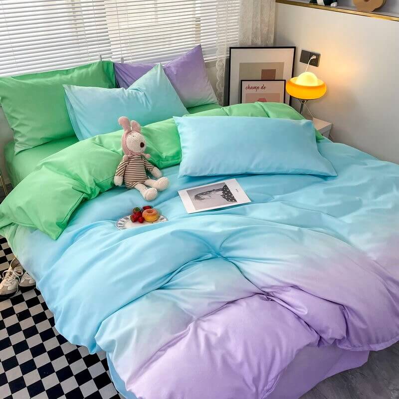 Rynx | Cotton Sugar Pastel Gradient Bedding Set