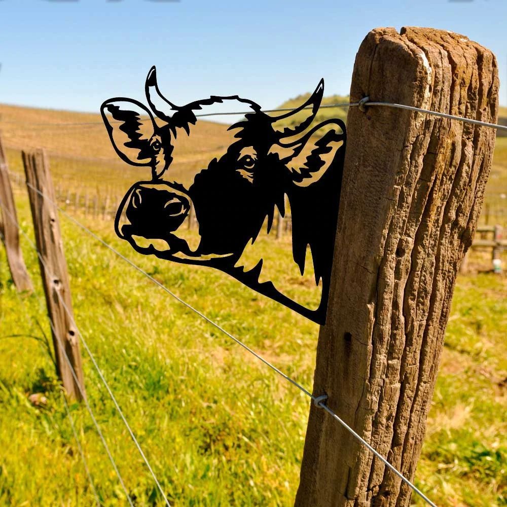 Rynx | Outdoor Garden Farm Spy Goat Metal Artwork Indoor Decor