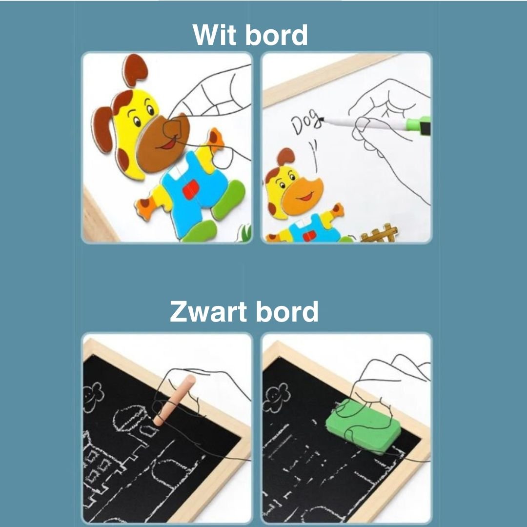 Rynx | Magnetic double-sided sign board set - MiniArt Studio
