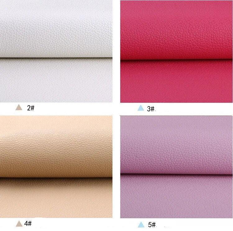 Rynx | Litchi PU Leather Craft Set: Versatile DIY Fabric Set for Creative Projects
