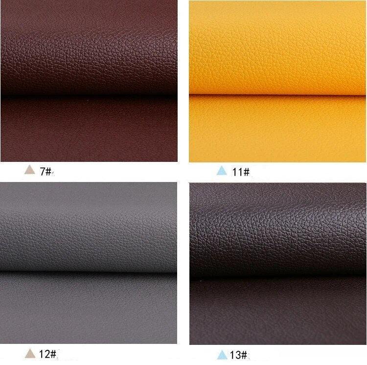 Rynx | Litchi PU Leather Craft Set: Versatile DIY Fabric Set for Creative Projects