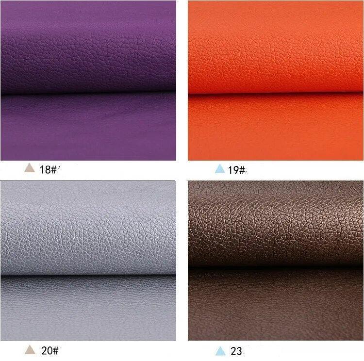 Rynx | Litchi PU Leather Craft Set: Versatile DIY Fabric Set for Creative Projects