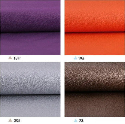 Rynx | Litchi PU Leather Craft Set: Versatile DIY Fabric Set for Creative Projects