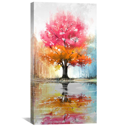 Rynx | Crimson Canopy Canvas