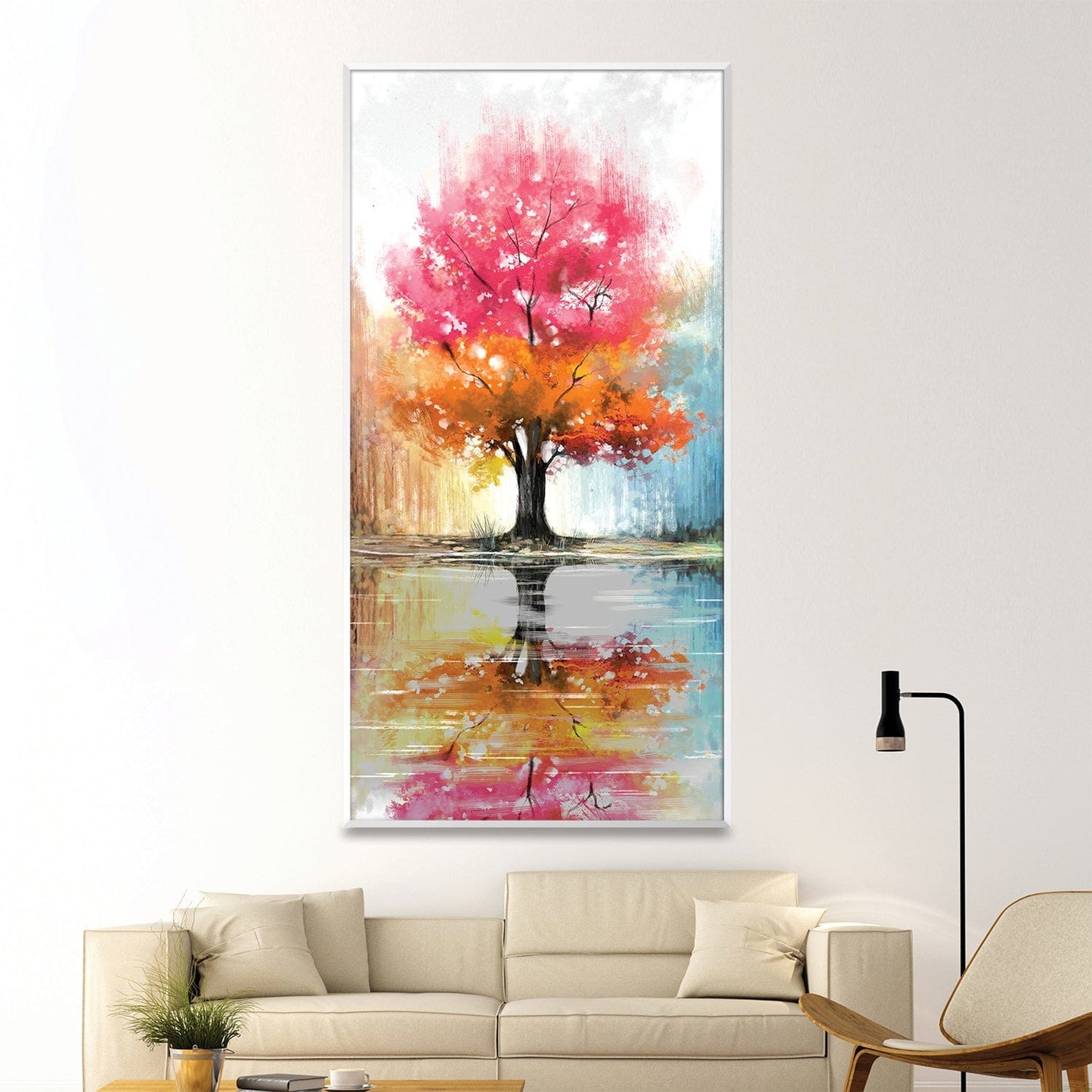 Rynx | Crimson Canopy Canvas
