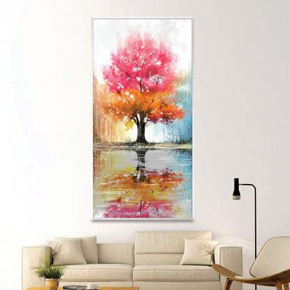 Rynx | Crimson Canopy Canvas