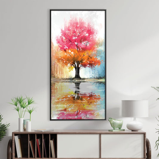 Rynx | Crimson Canopy Canvas
