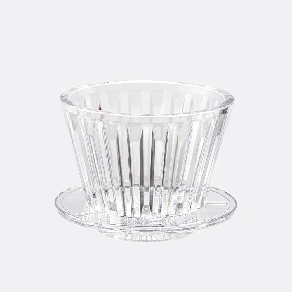 Rynx | Crystal Eye Flat Bottom Coffee Dripper - Perfect Extraction - Fast And Easy Use