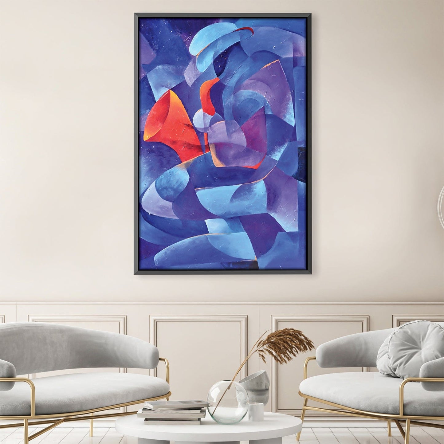 Rynx | Cubist Saxophonist Canvas