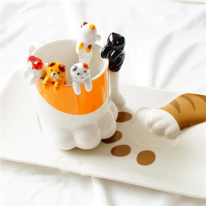 RYNX | Ceramic Spoon Cat COFEEKAT