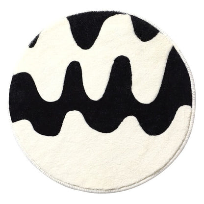 Rynx | Curvy Checker Mini Tufted Carpet