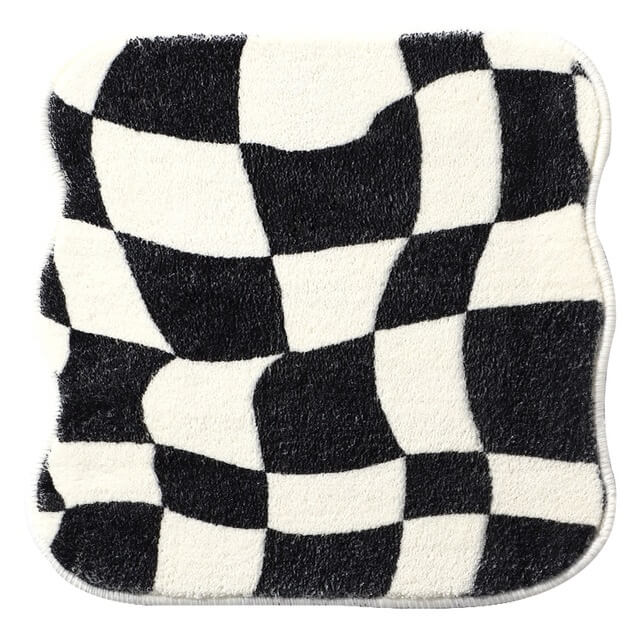 Rynx | Curvy Checker Mini Tufted Carpet