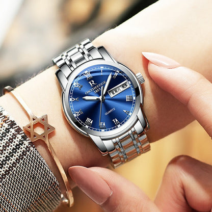 Rynx | Men's Three Hand Business Steel Watch Quartz Watch