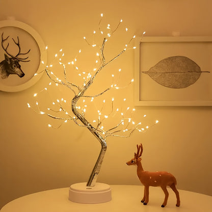 Rynx | LuminaTree - 108 LED Bonsai Tree Lamp with Touch Control