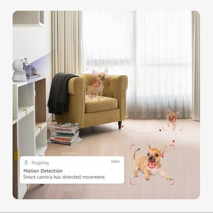 Rynx | Security camera with autofocus and smart motion tracking - Indoor pan/tilt