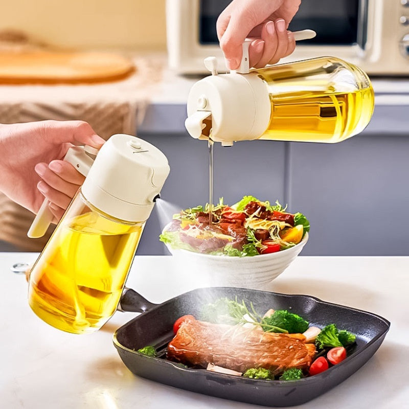 Rynx | 2-in-1 470ml oil and vinegar sprayers