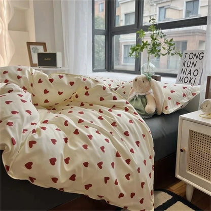 Rynx | Velvet Heart - Plus heart-inspired duvet cover