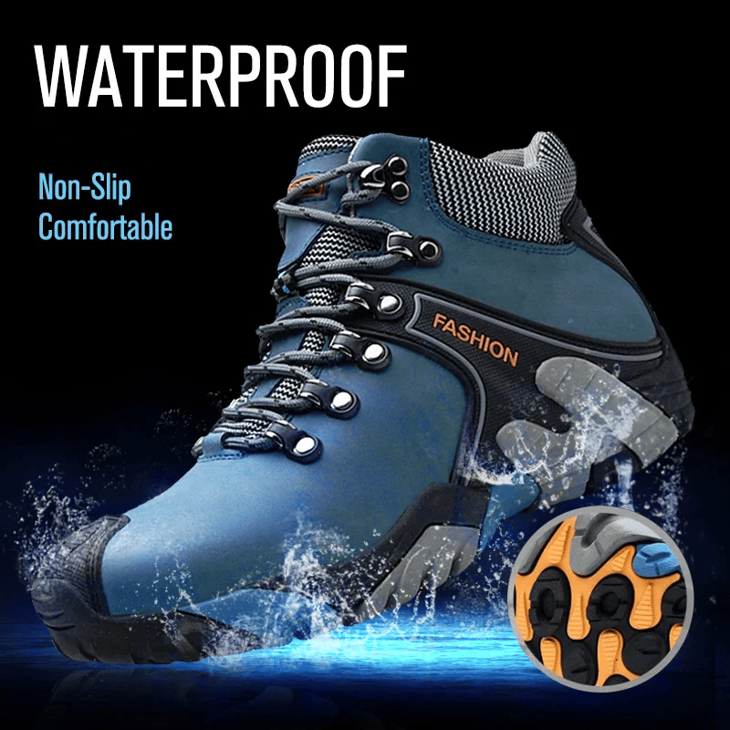 RYNX | Waterproof And Slip-Resistant Work Shoes Blue