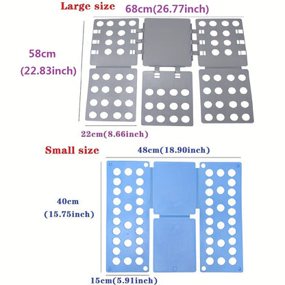 Rynx | Practical Adult PP Shirt Folding Board - Easy Clothes Folding, Space-Saving, Travel-Friendly | Quick Folding Helper for Home | Perfect for Lazy People, Travelers, Busy Individuals