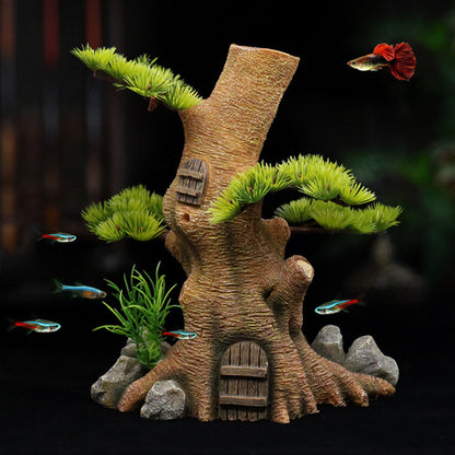 Rynx | Realistic Tree Trunk Aquarium Ornament