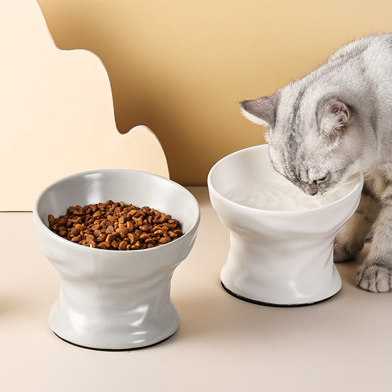 Rynx | Raised Ceramic Cat and Small Dog Bowl