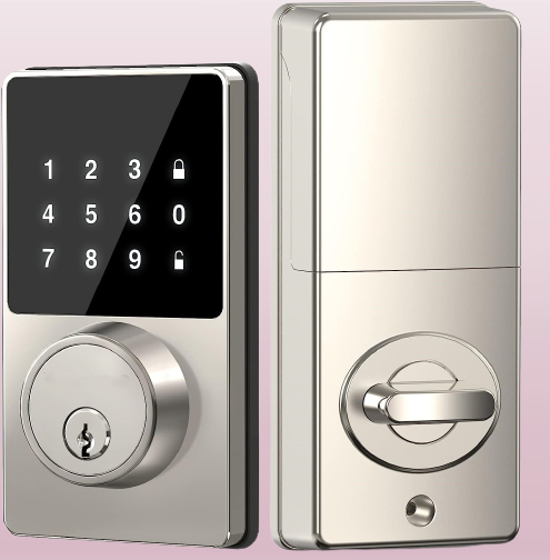 Rynx | Touchscreen Keyless Smart Shield Entry Door Lock