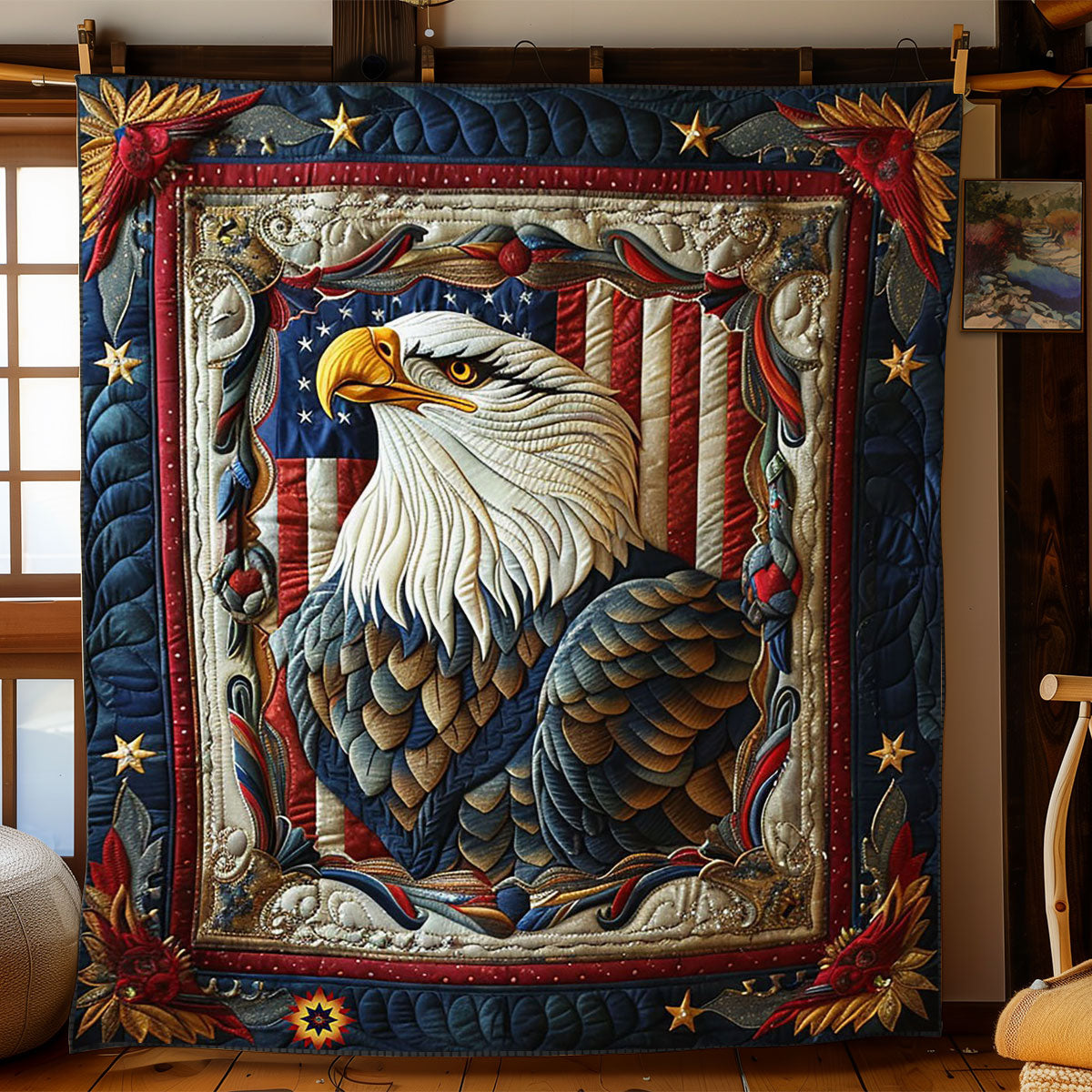 Rynx | Independence Eagle Quilt