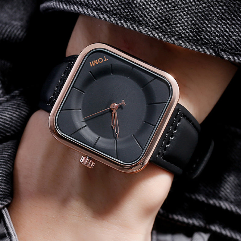 Rynx | TNordic Minimalist Design Square Watch For Male And Female Students